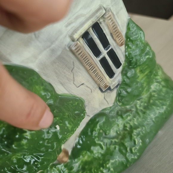 Sakura Debbie Mumm Halloween Cookie Jar Haunted House Ceramic Collectible Ghost - Picture 13 of 13